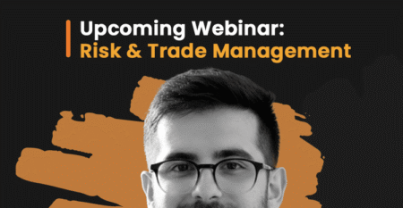 Promotional image for a webinar on Risk and Trade Management Promotional image for a webinar on Risk and Trade Management