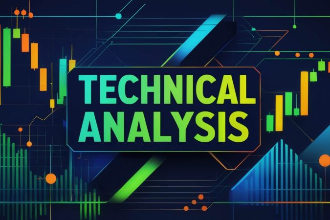 Technical Analysis course showing lines on a chart