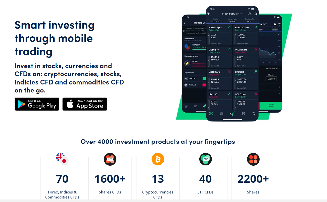 OANDA Mobile app