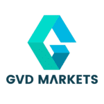 GVD Markets logo featuring a geometric design