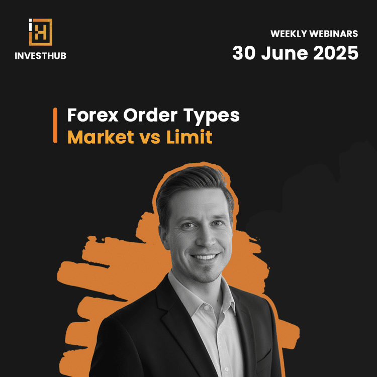 Webinar on forex order types featuring market vs limit.