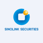 Sinolink Securities logo featuring blue circular design