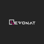 Levonat logo on a dark background